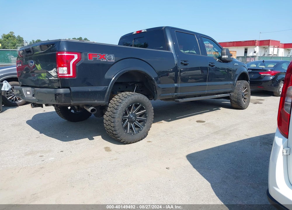 2016 FORD F-150 XLT VIN: 1FTFW1EG8GFA91899
