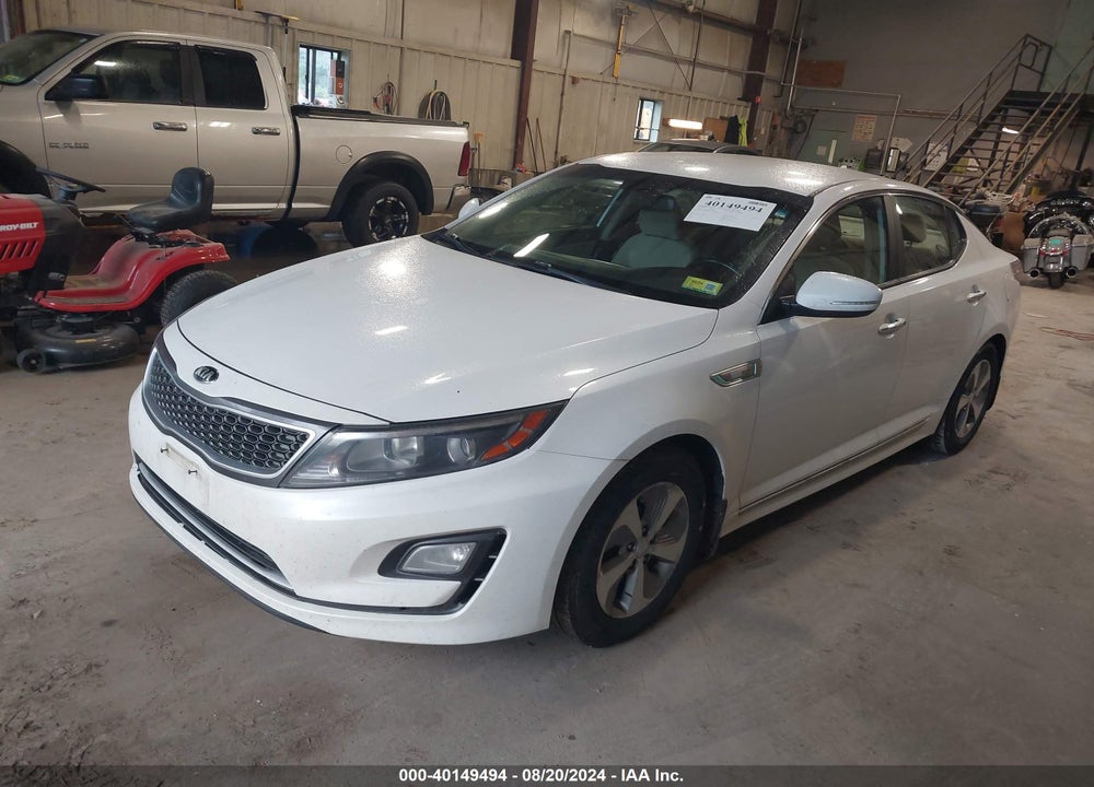 2015 KIA OPTIMA HYBRID VIN: KNAGM4ADXF5086986
