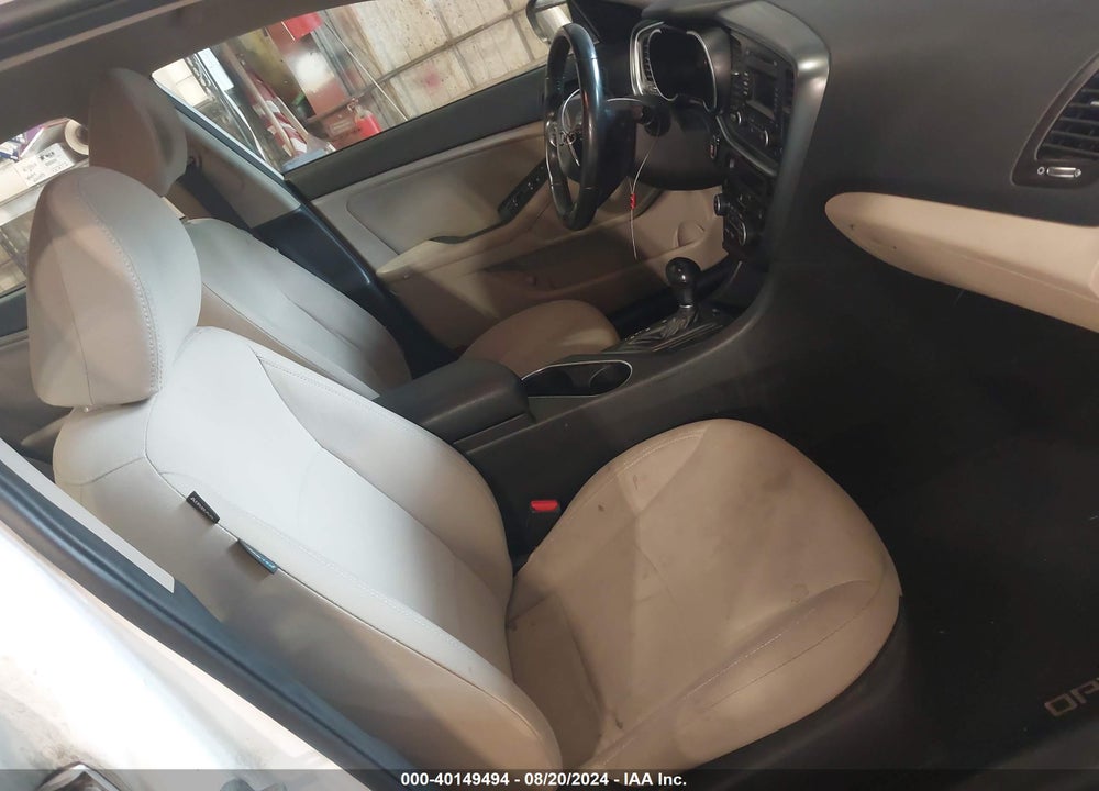 2015 KIA OPTIMA HYBRID VIN: KNAGM4ADXF5086986