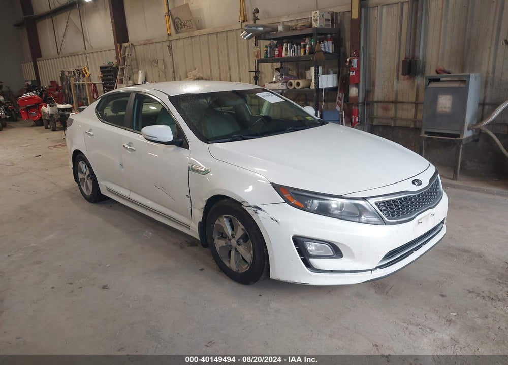 2015 KIA OPTIMA HYBRID VIN: KNAGM4ADXF5086986