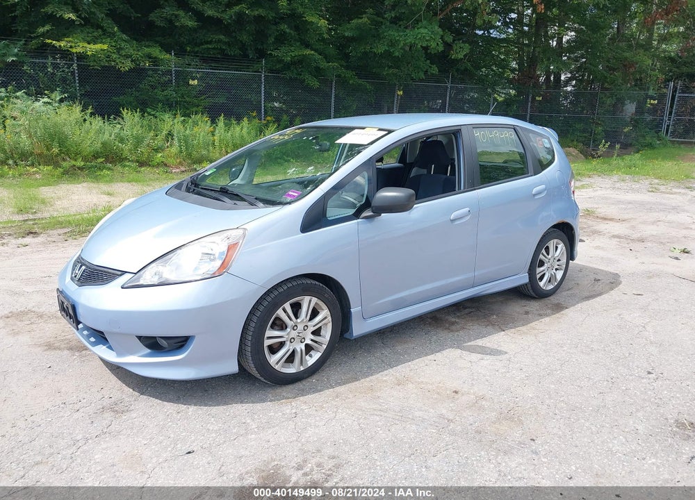 2009 HONDA FIT SPORT VIN: JHMGE88469S062136