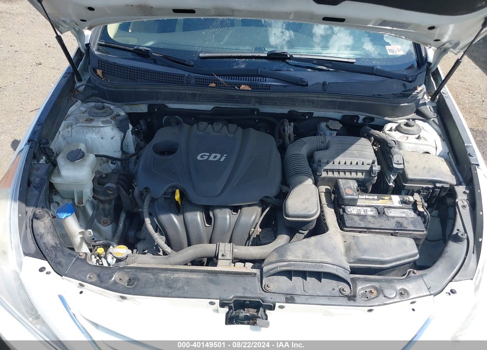 2012 HYUNDAI SONATA GLS VIN: 5NPEB4AC6CH402872