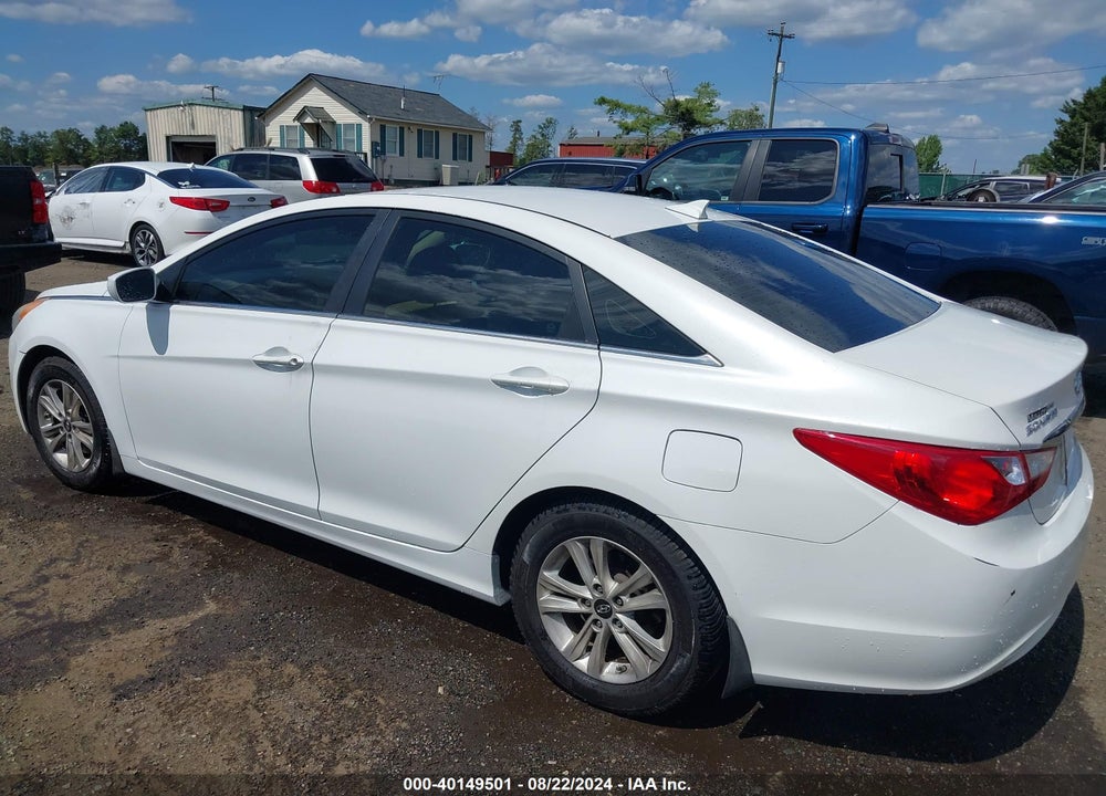 2012 HYUNDAI SONATA GLS VIN: 5NPEB4AC6CH402872