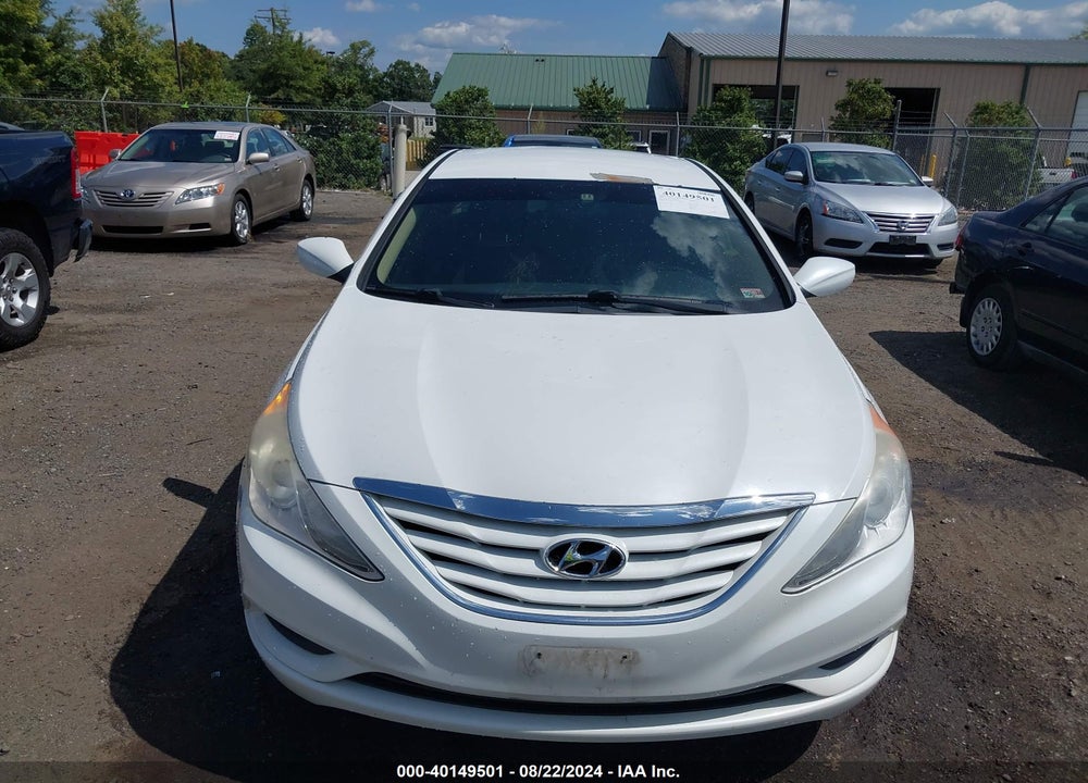 2012 HYUNDAI SONATA GLS VIN: 5NPEB4AC6CH402872