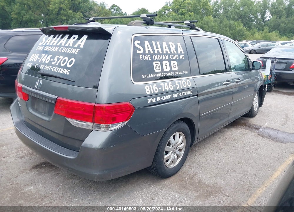 2008 HONDA ODYSSEY EX-L VIN: 5FNRL38608B102503