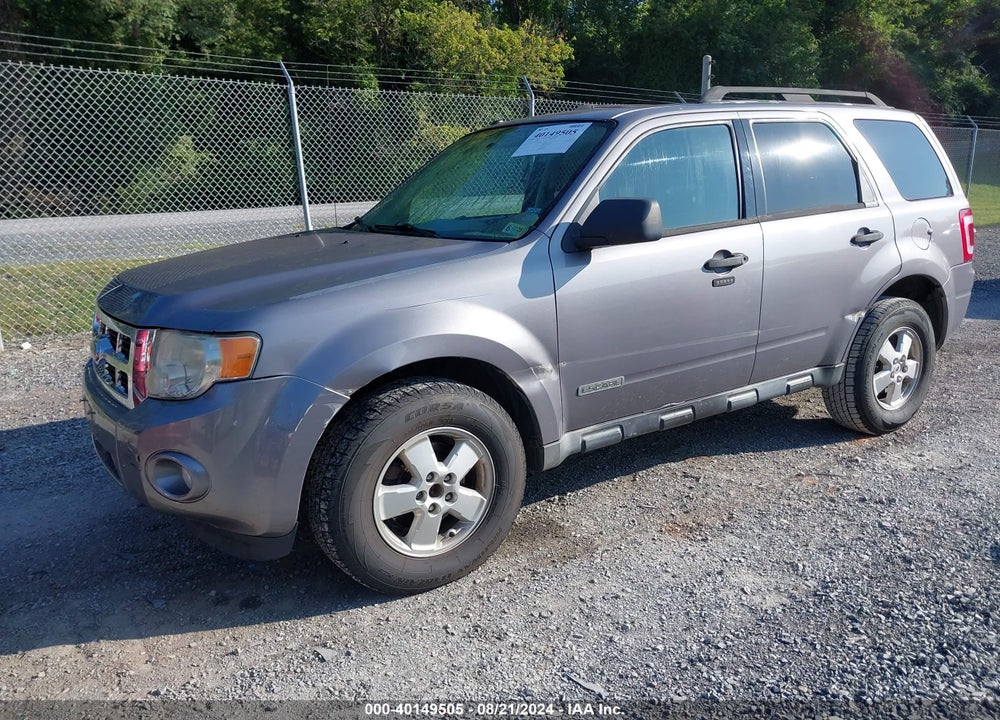 2008 FORD ESCAPE XLT VIN: 1FMCU93Z88KD56627