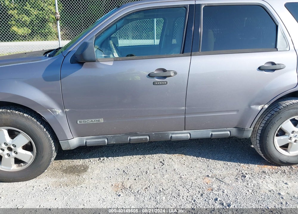 2008 FORD ESCAPE XLT VIN: 1FMCU93Z88KD56627