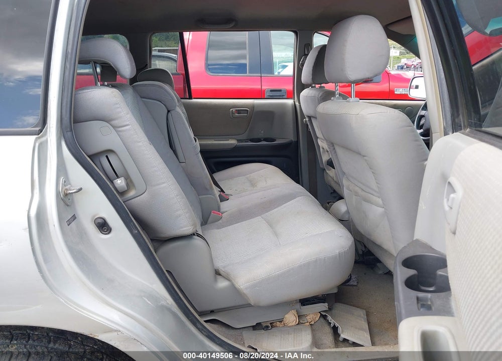 2005 TOYOTA HIGHLANDER V6 VIN: JTEEP21A050107394