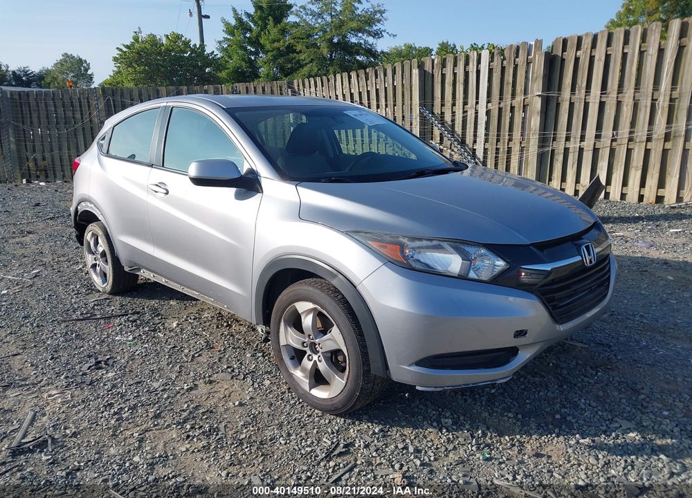 2018 HONDA HR-V LX VIN: 3CZRU6H34JG706795
