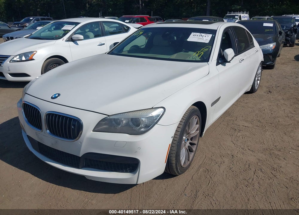 2013 BMW 750LI XDRIVE VIN: WBAYF8C59DD141281