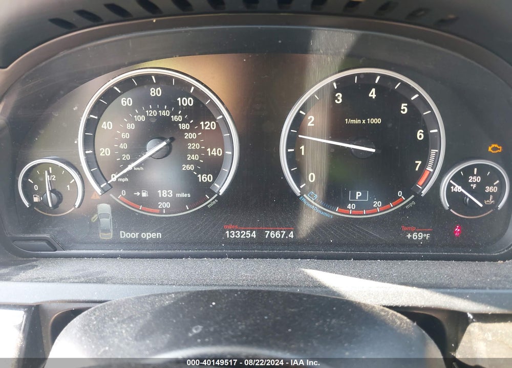 2013 BMW 750LI XDRIVE VIN: WBAYF8C59DD141281