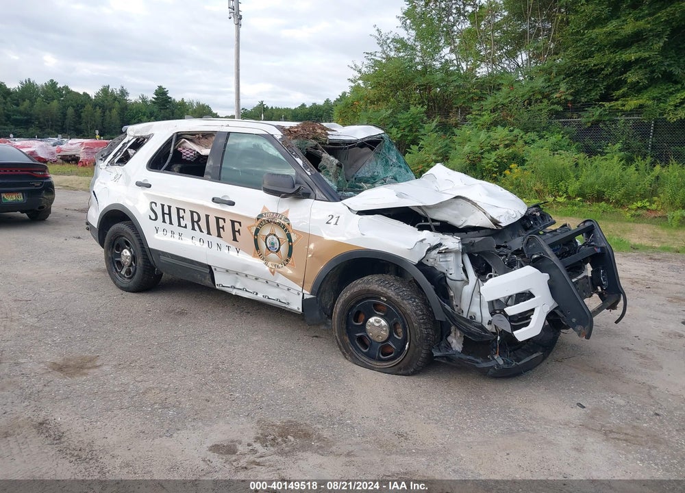 2018 FORD POLICE INTERCEPTOR UTILITY VIN: 1FM5K8AR6JGC16922