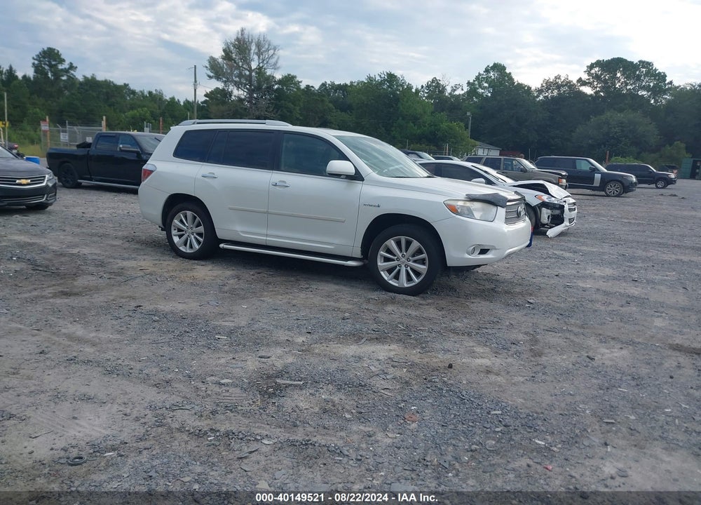2008 TOYOTA HIGHLANDER HYBRID LIMITED VIN: JTEEW44A782024774