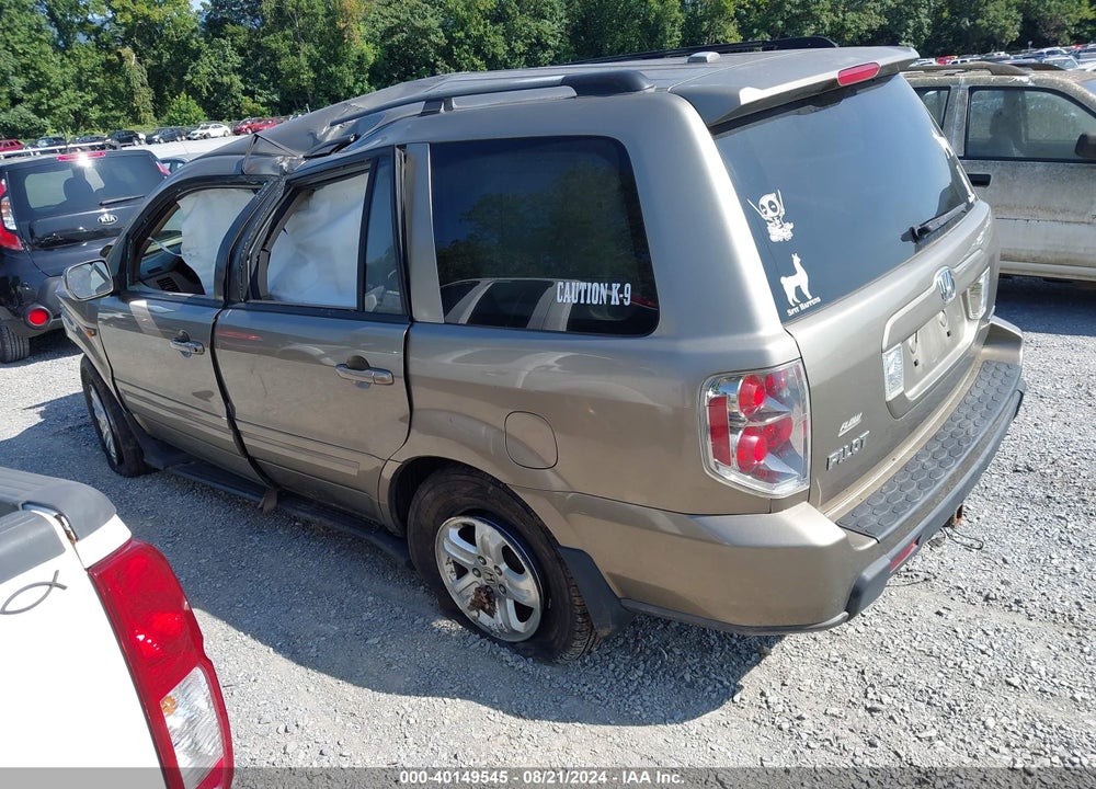 2008 HONDA PILOT VP VIN: 5FNYF18238B041328