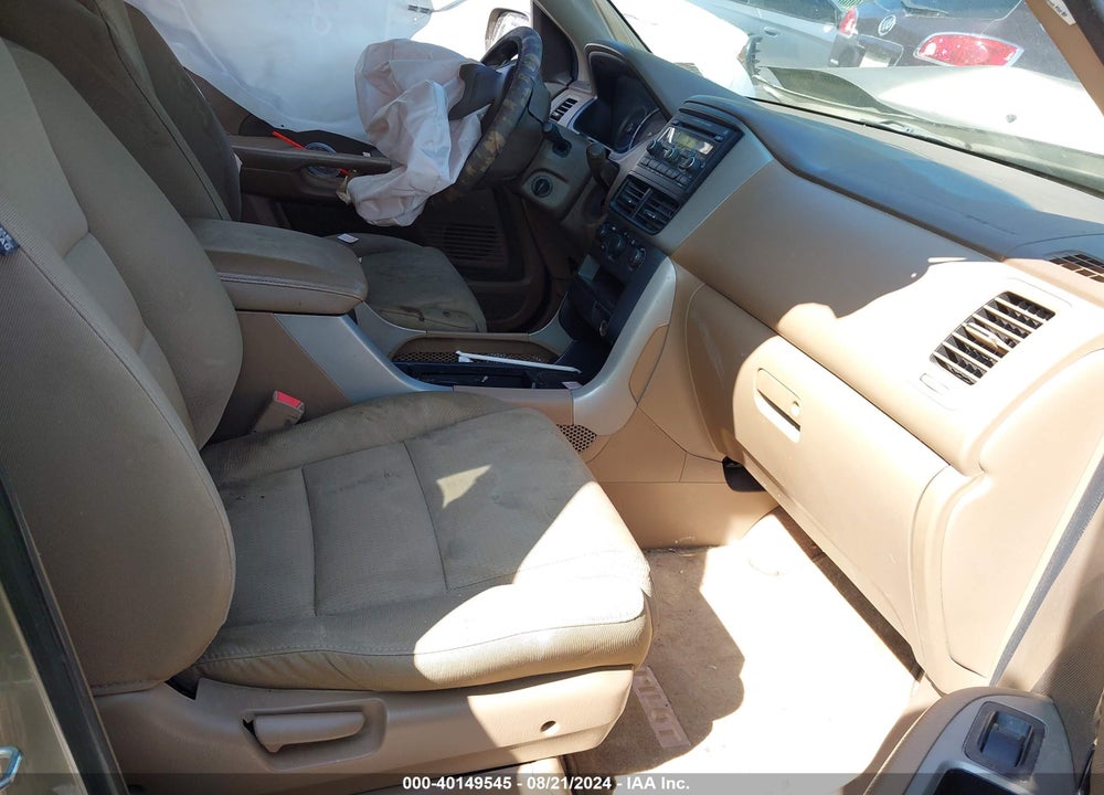 2008 HONDA PILOT VP VIN: 5FNYF18238B041328