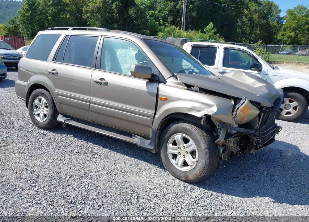 2008 HONDA PILOT VP VIN: 5FNYF18238B041328