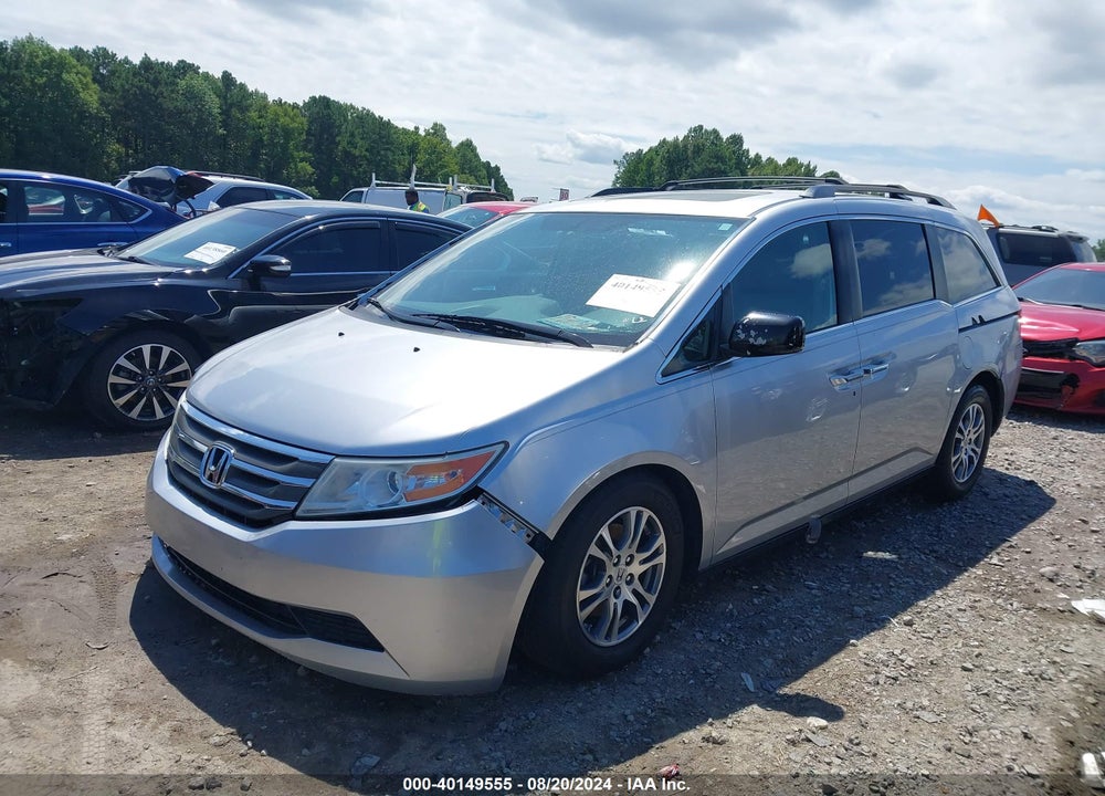 2011 HONDA ODYSSEY EX-L VIN: 5FNRL5H67BB094614
