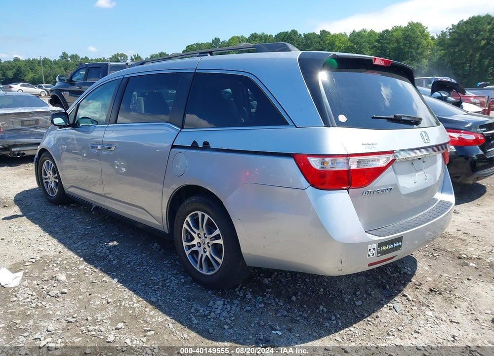 2011 HONDA ODYSSEY EX-L VIN: 5FNRL5H67BB094614
