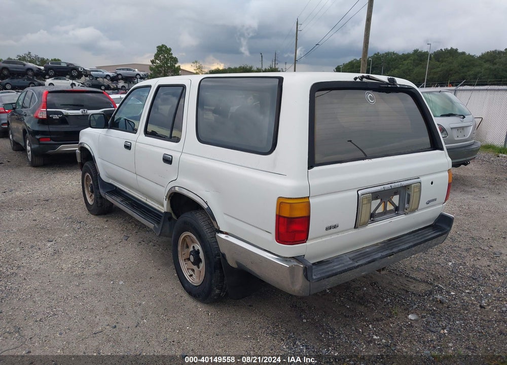 1990 TOYOTA 4RUNNER VN39 SR5 VIN: JT3VN39W1L0001781