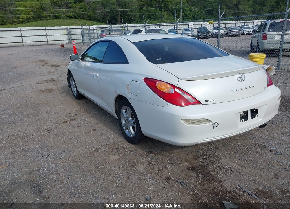 2008 TOYOTA CAMRY SOLARA SE VIN: 4T1CE30P68U766313