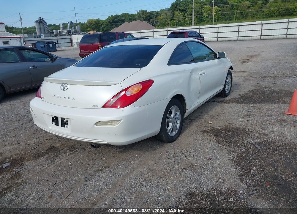 2008 TOYOTA CAMRY SOLARA SE VIN: 4T1CE30P68U766313