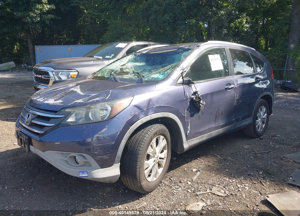2014 HONDA CR-V EX-L VIN: 5J6RM4H74EL073232