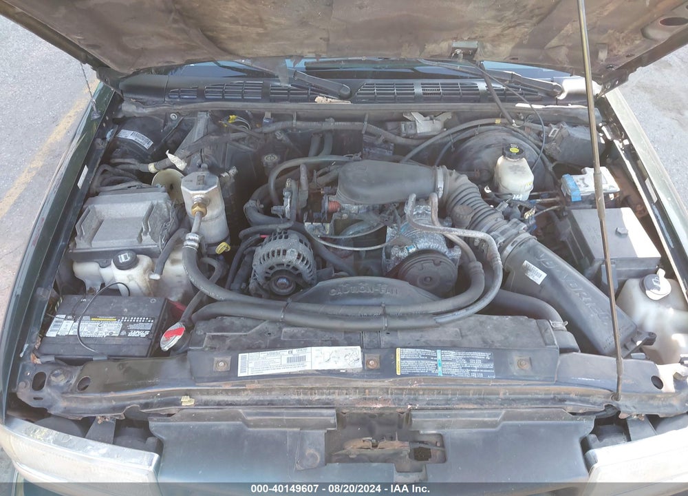 2002 CHEVROLET S-10 LS VIN: 1GCCS19W728186970