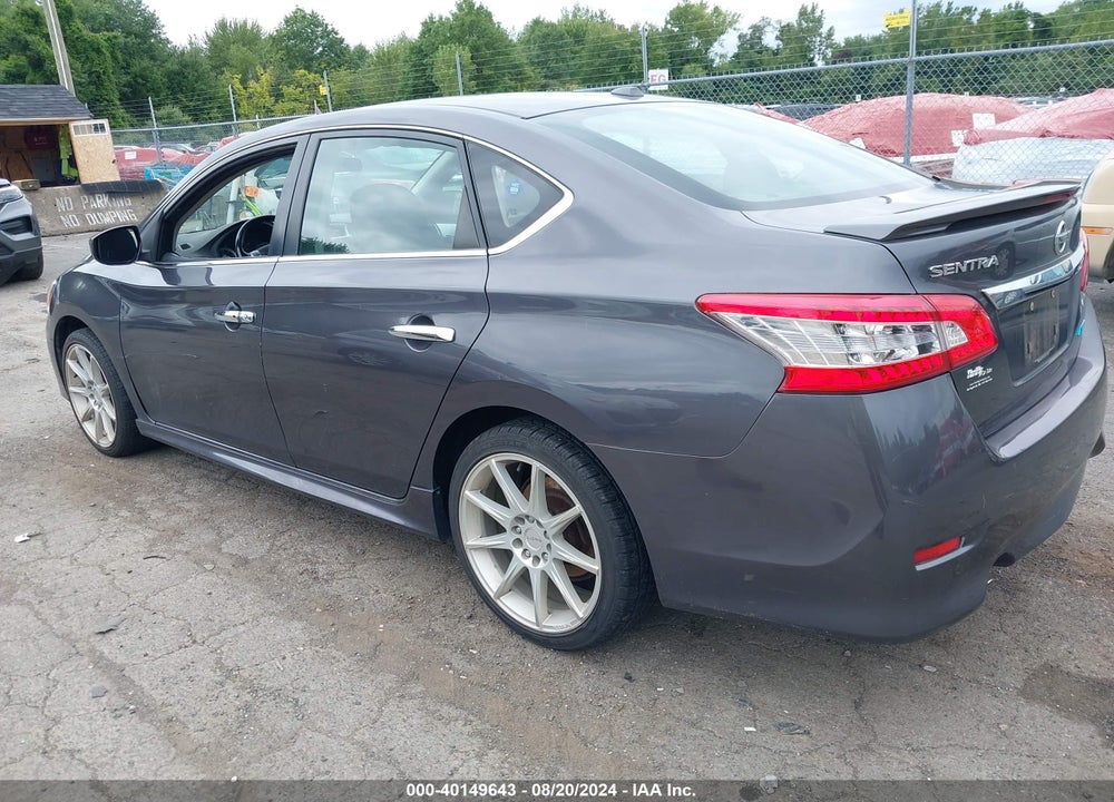 2013 NISSAN SENTRA SR VIN: 3N1AB7APXDL766591