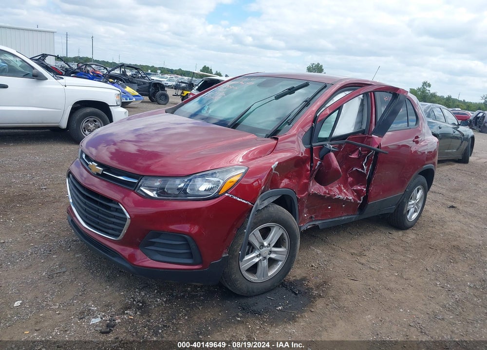 2021 CHEVROLET TRAX AWD LS VIN: KL7CJNSB1MB338830