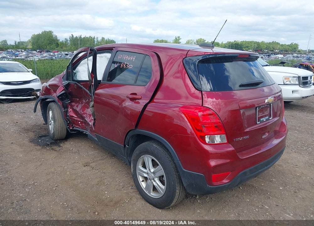 2021 CHEVROLET TRAX AWD LS VIN: KL7CJNSB1MB338830