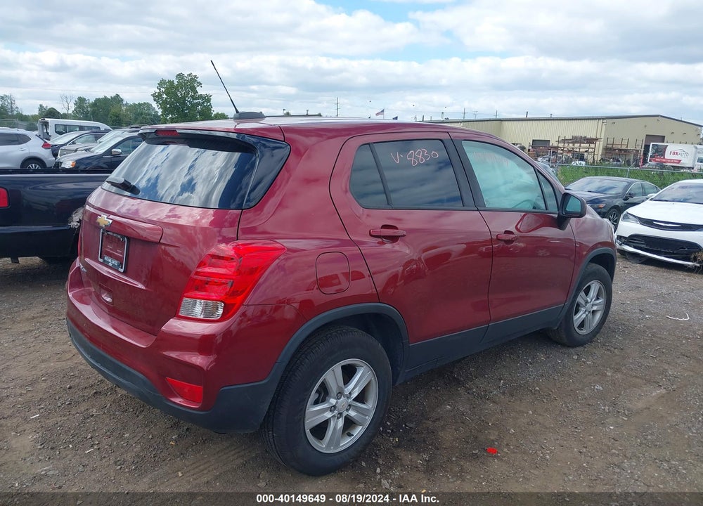 2021 CHEVROLET TRAX AWD LS VIN: KL7CJNSB1MB338830