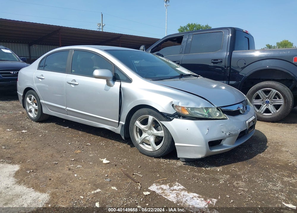 2010 HONDA CIVIC LX VIN: 19XFA1F57AE071351