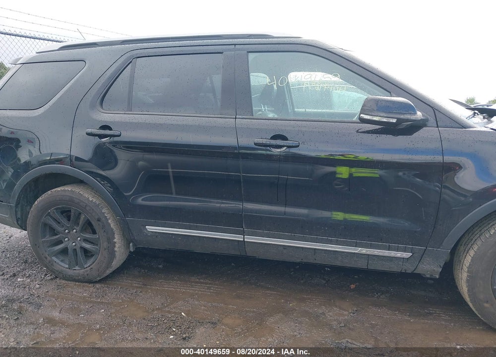2018 FORD EXPLORER XLT VIN: 1FM5K8D85JGC51017
