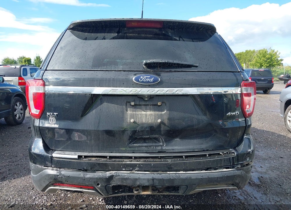 2018 FORD EXPLORER XLT VIN: 1FM5K8D85JGC51017