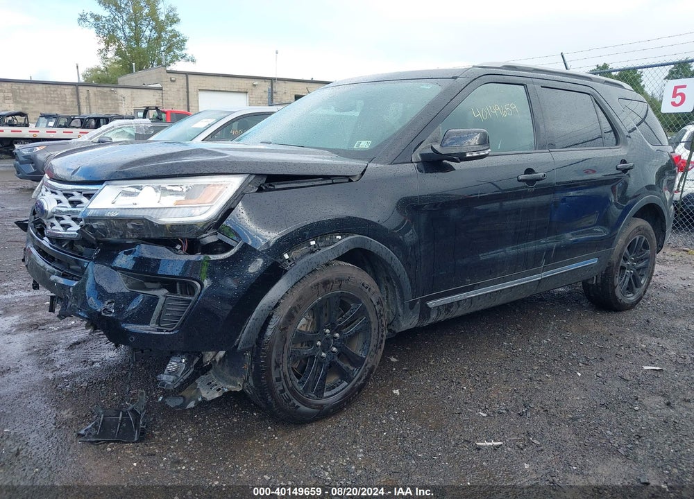 2018 FORD EXPLORER XLT VIN: 1FM5K8D85JGC51017