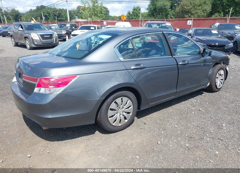2012 HONDA ACCORD 2.4 LX VIN: 1HGCP2F39CA185056