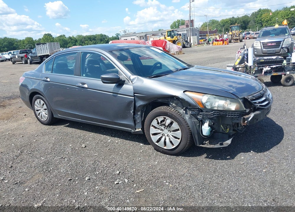 2012 HONDA ACCORD 2.4 LX VIN: 1HGCP2F39CA185056