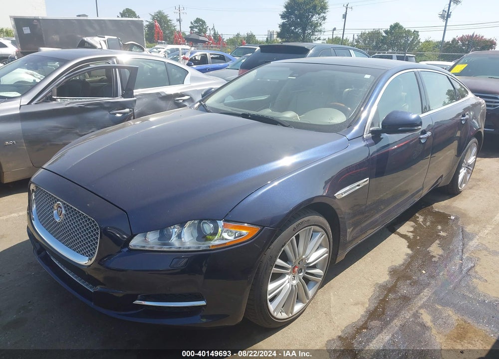 2015 JAGUAR XJ XJL PORTFOLIO VIN: SAJWA2GZ7F8V85727
