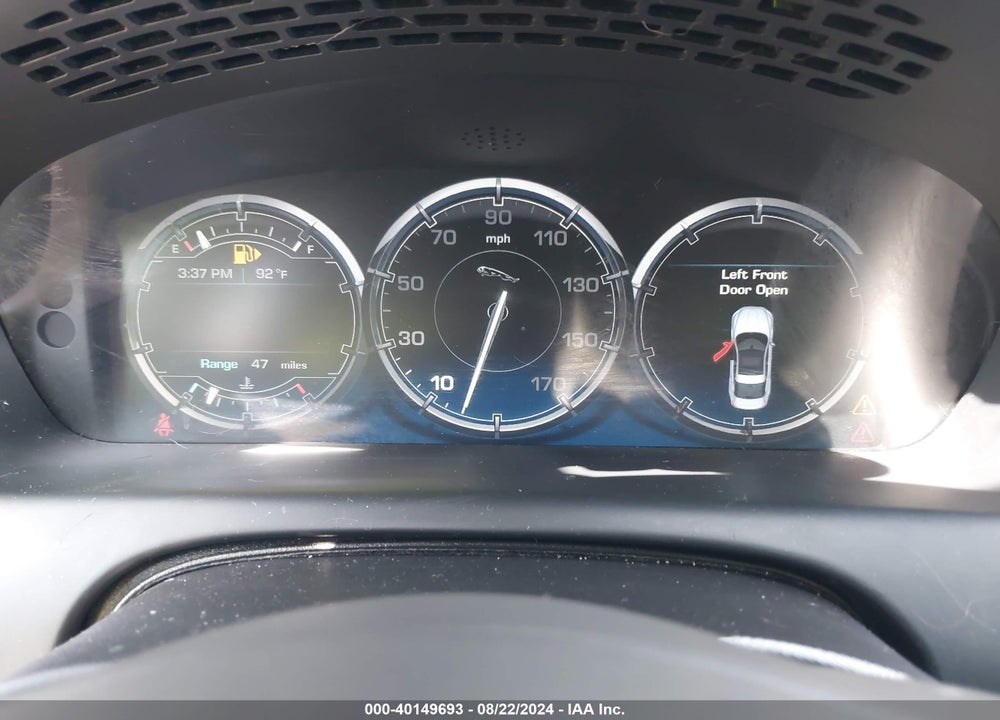 2015 JAGUAR XJ XJL PORTFOLIO VIN: SAJWA2GZ7F8V85727