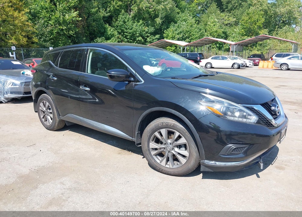 2018 NISSAN MURANO S VIN: 5N1AZ2MH4JN161036