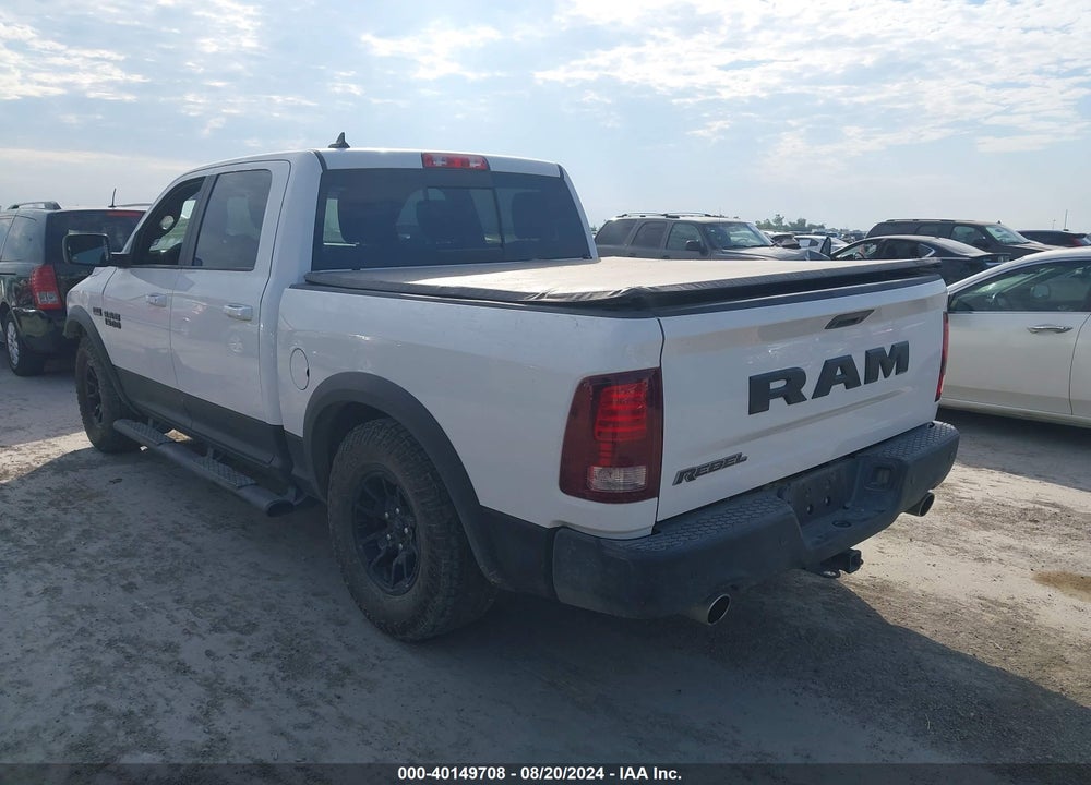 2017 RAM 1500 REBEL  4X2 5'7" BOX VIN: 1C6RR6YT0HS836185