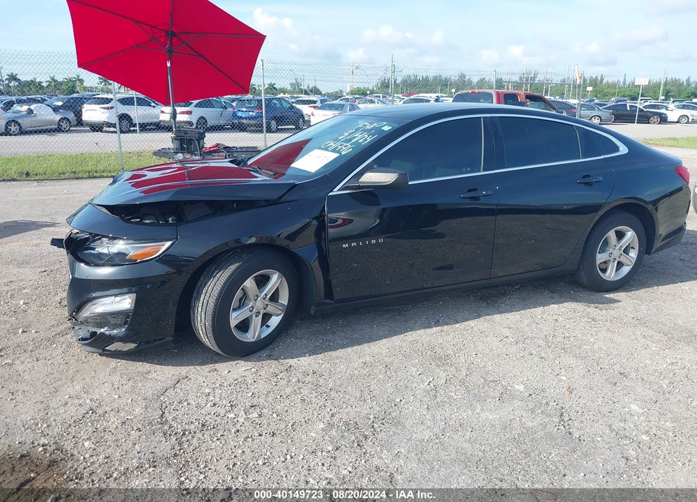 2021 CHEVROLET MALIBU FWD LS VIN: 1G1ZB5ST9MF041776