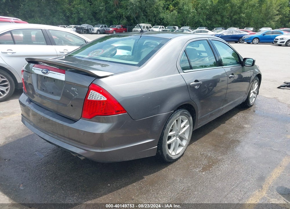 2012 FORD FUSION SEL VIN: 3FAHP0JA8CR272926