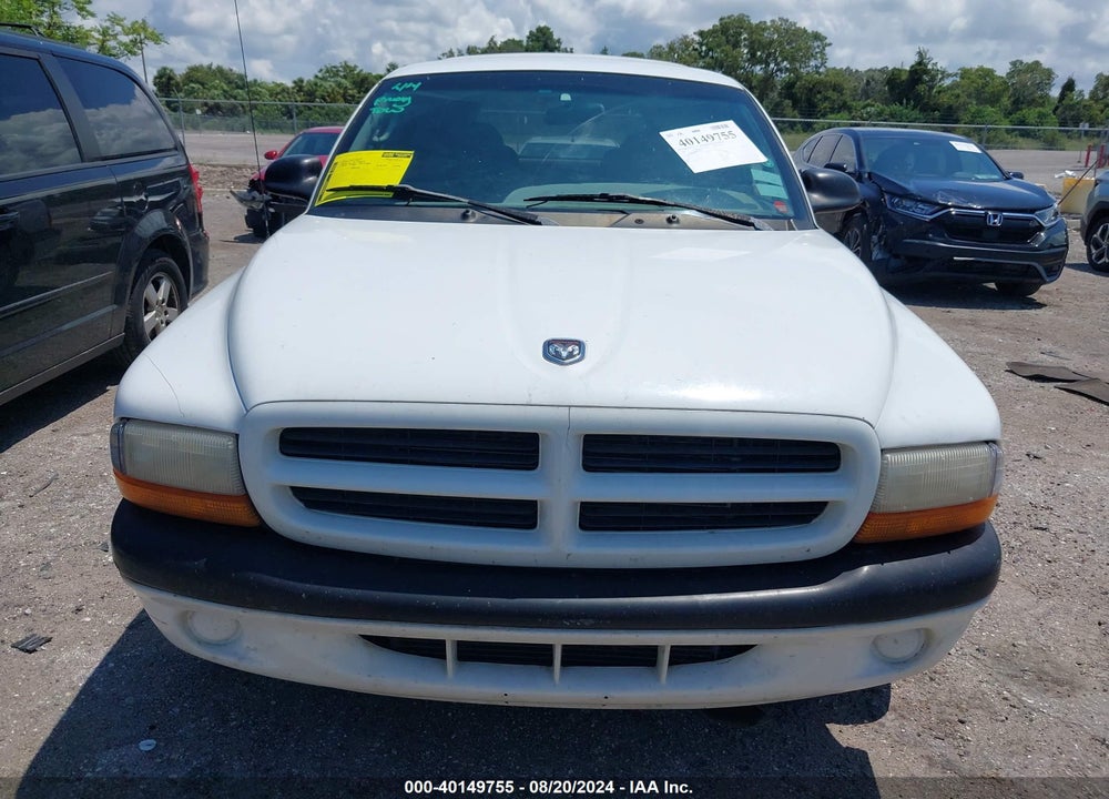 2000 DODGE DURANGO VIN: 1B4HR28Y8YF283865