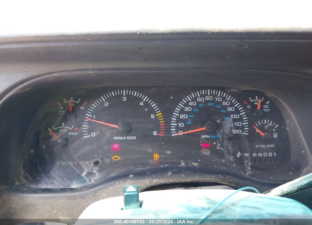 2000 DODGE DURANGO VIN: 1B4HR28Y8YF283865