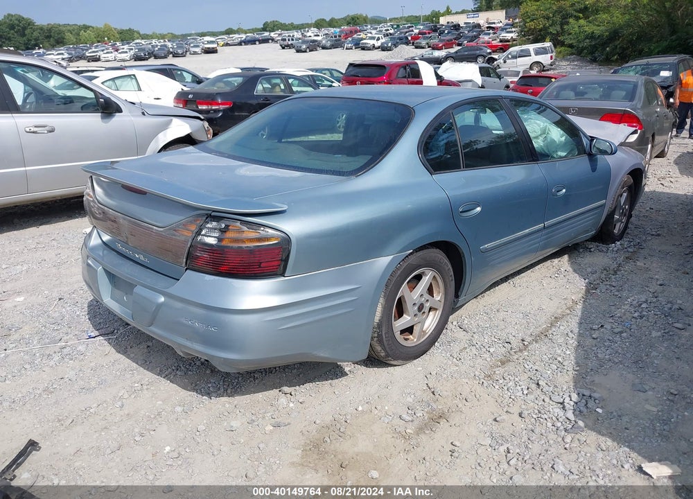 2003 PONTIAC BONNEVILLE SE VIN: 1G2HX52K134166975