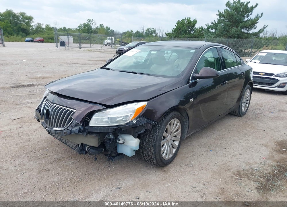2011 BUICK REGAL CXL TURBO RUSSELSHEIM VIN: W04GV5EV2B1085674