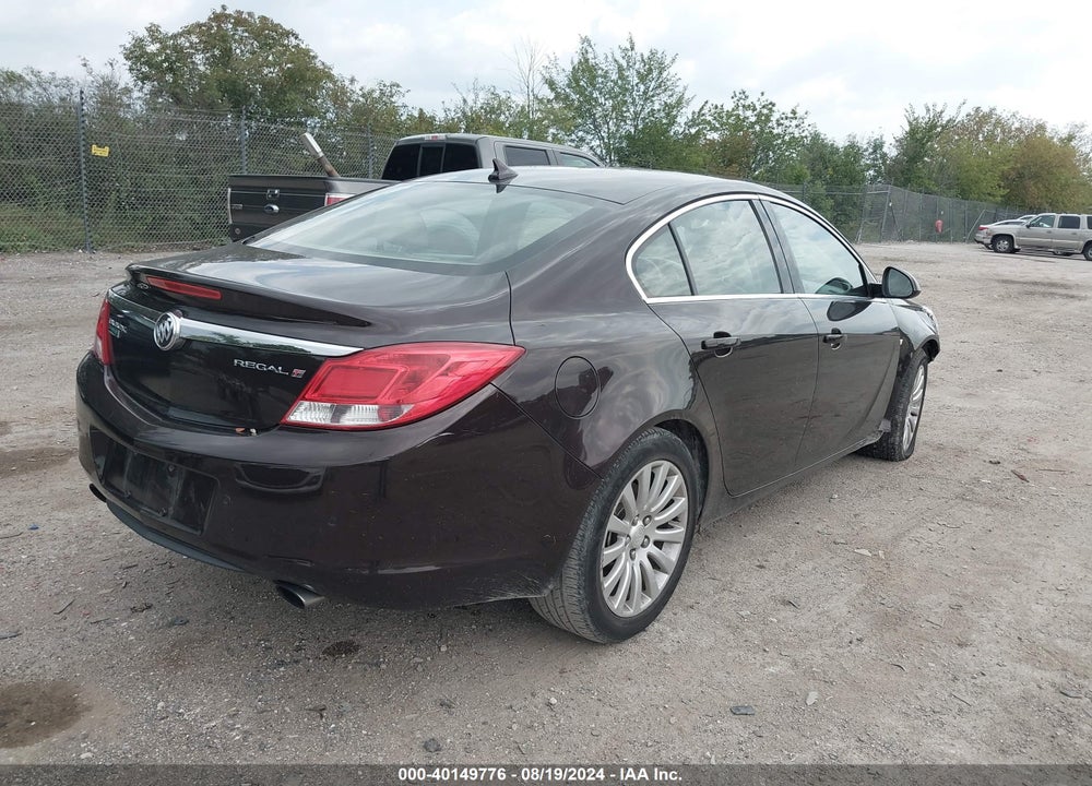 2011 BUICK REGAL CXL TURBO RUSSELSHEIM VIN: W04GV5EV2B1085674