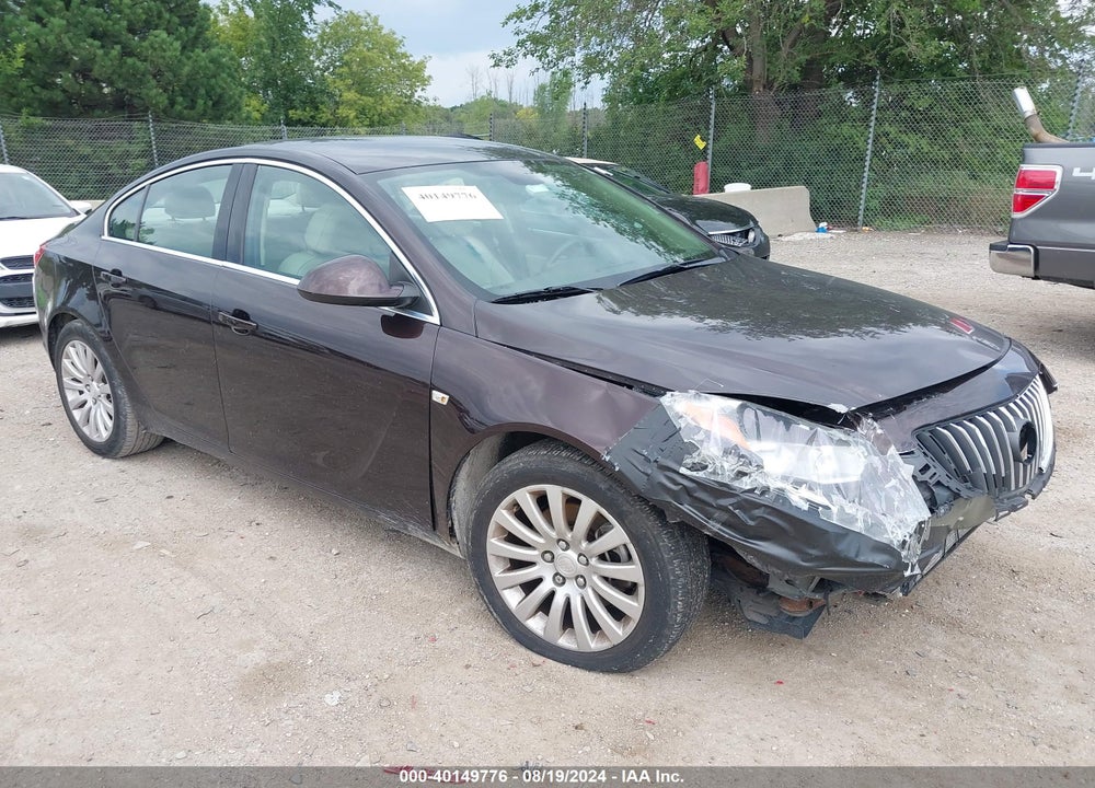 2011 BUICK REGAL CXL TURBO RUSSELSHEIM VIN: W04GV5EV2B1085674