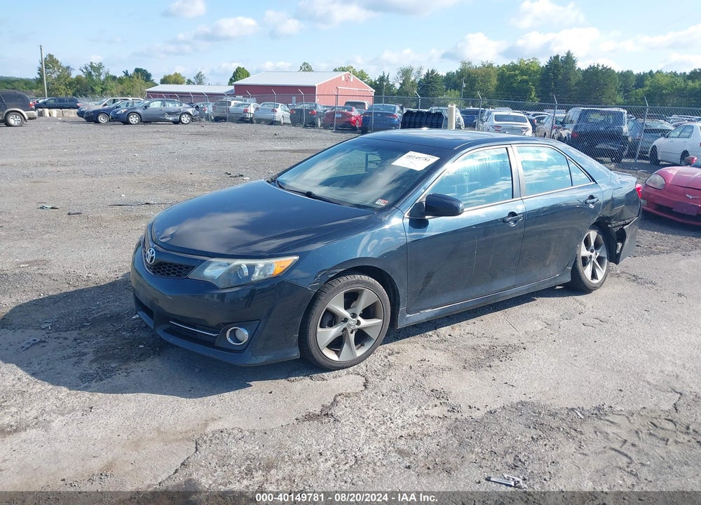 2012 TOYOTA CAMRY SE V6 VIN: 4T1BK1FK0CU013793